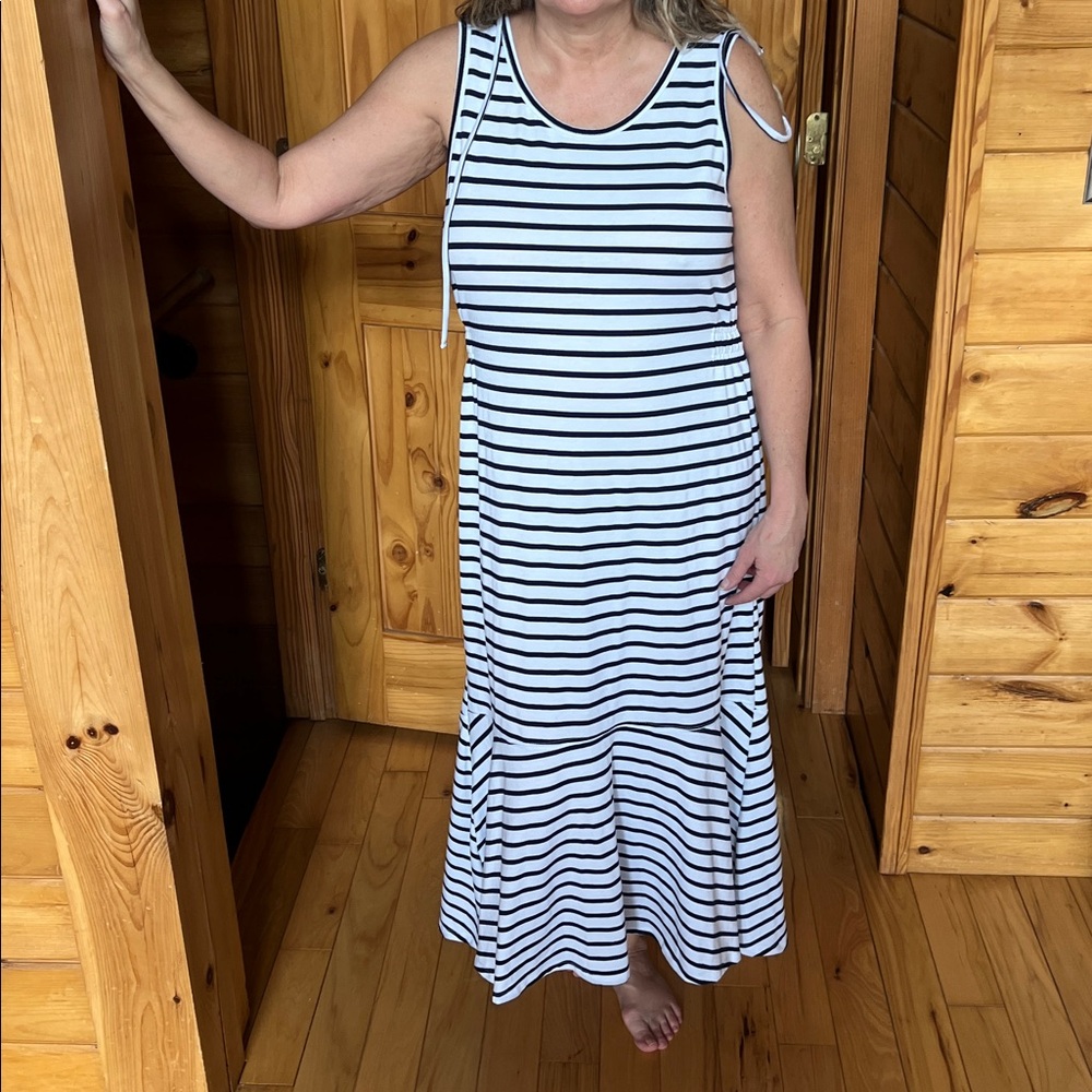 Sunday Anthropologie midi maxi jersey dress